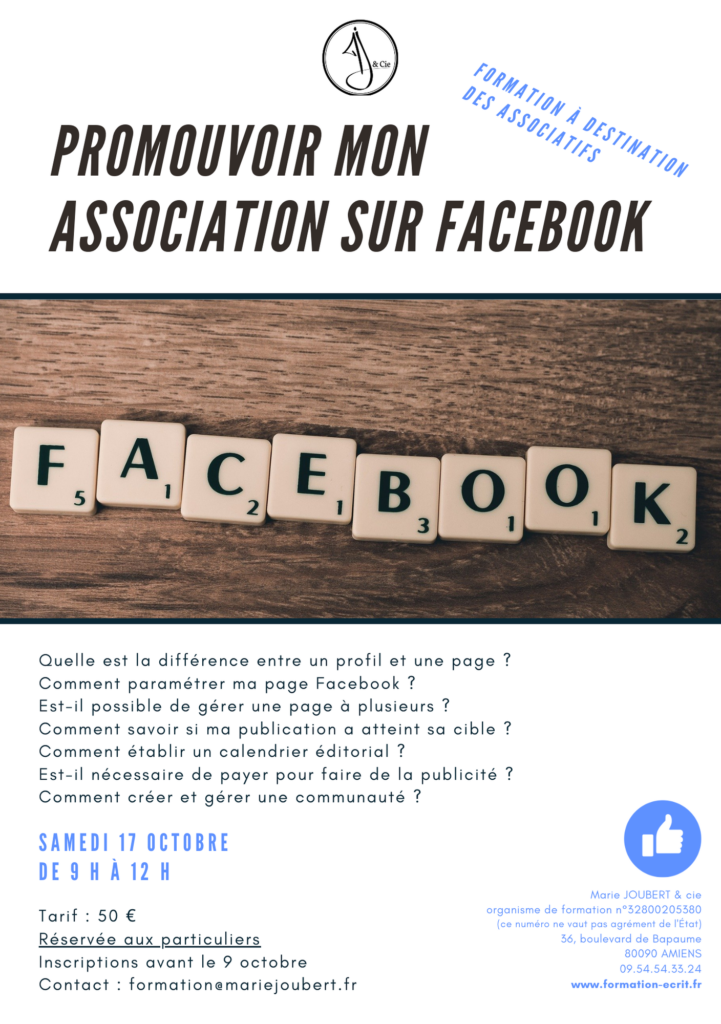 Formations associations Facebook